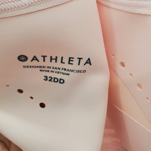 Athleta phenomena pink sports bra nwot 32dd - Picture 5 of 5